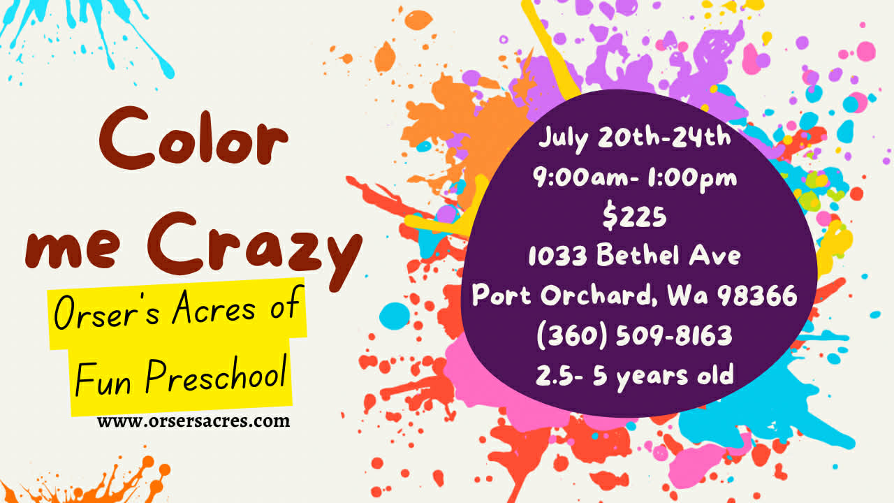 Color Me Crazy Summer Camp - Art and painting themed camp